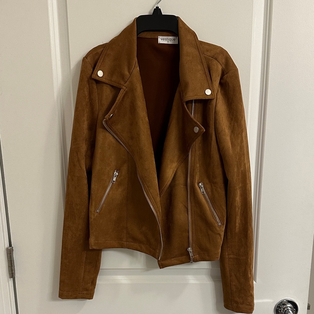 Vestique Tan suede Jacket